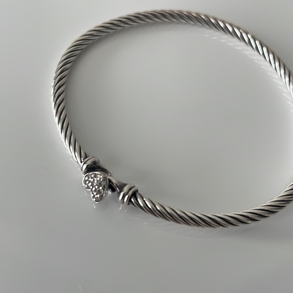 David Yurman Diamond Bracelet - Picture 3 of 11
